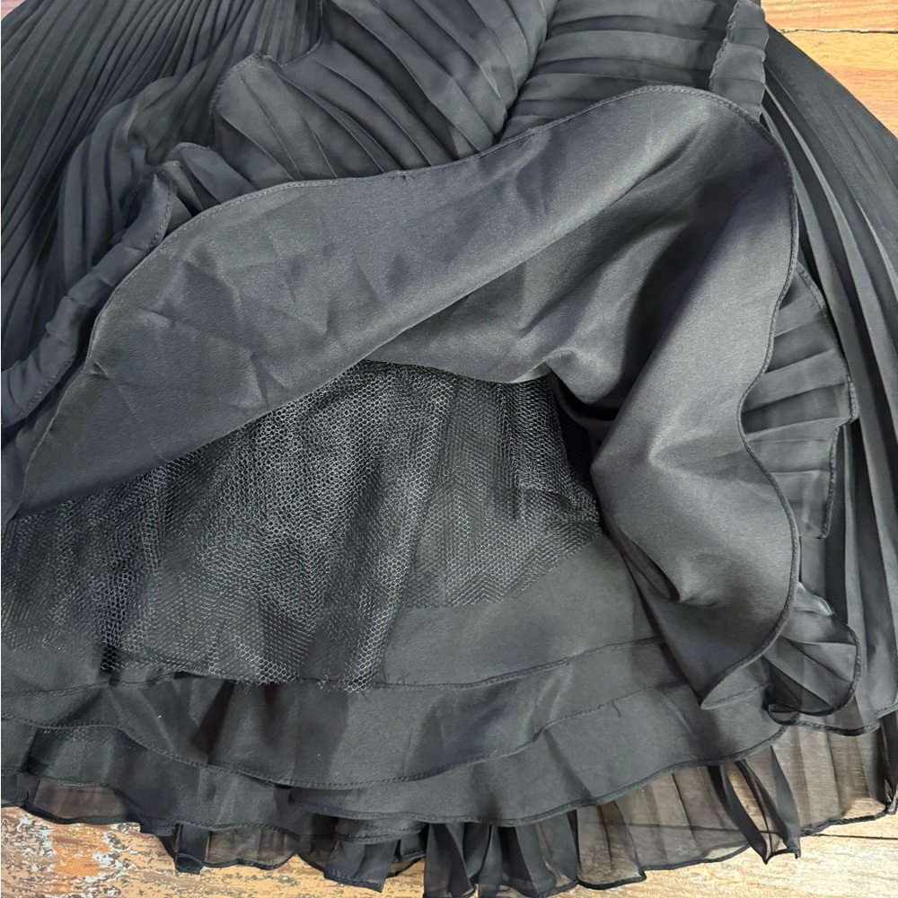 JVN by Jovani Black Halter Prom Dress - Picture 7 of 12